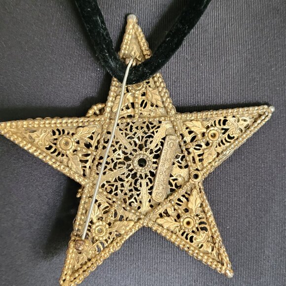 Vintage Necklace from 1940's film Alexander Korda's Theif of Bagdad Star - Picture 3 of 4